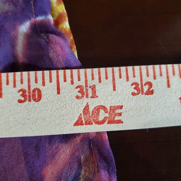 Vtg Avenue 100% Silk Embellished Sequin Tunic Blouse Plus Size 22/24 Boho Artsy - Picture 12 of 12